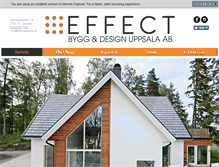 Tablet Screenshot of effectuppsala.se